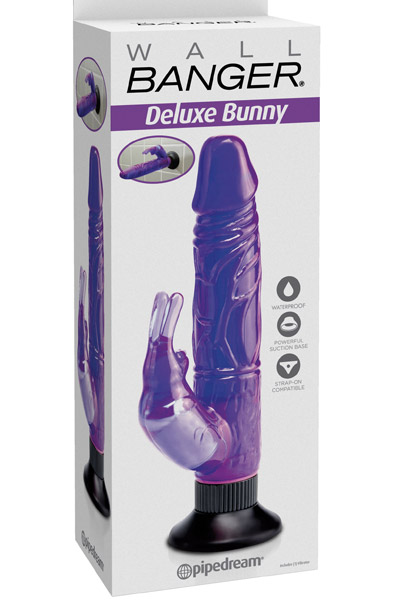 Pipedream Deluxe Bunny Wandhalterung 21 cm - Rabbit-Vibrator 3