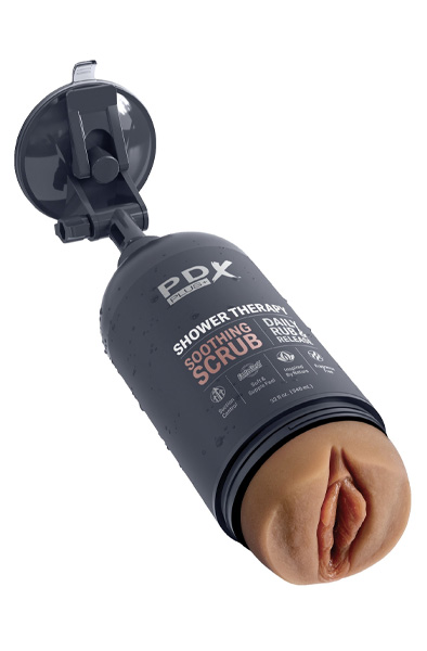 Pipedream Duschtherapie Beruhigendes Peeling Braun - Vagina-Masturbator 1