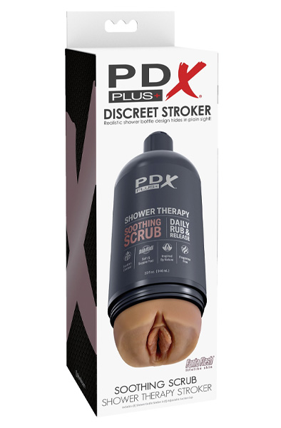 Pipedream Duschtherapie Beruhigendes Peeling Braun - Vagina-Masturbator 6