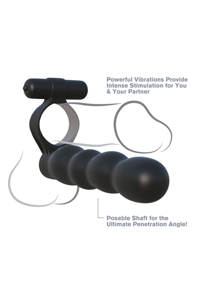 Pipedream Fantasy C-ringz flexibler Partner-Doppelpenetrator - Doppel-Penetrator 2