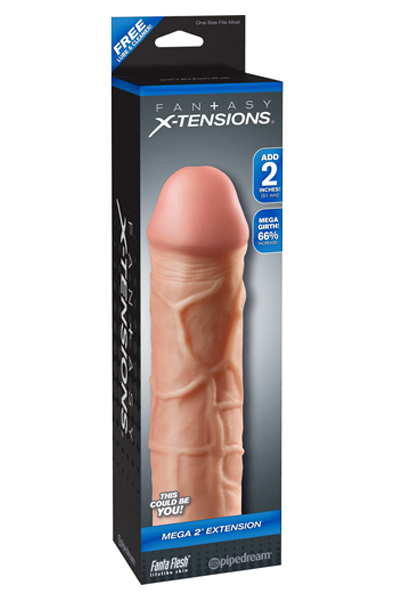 Pipedream Fantasy X-tensions Mega 2 Verlängerung - Penisverlängerung/Penishülle 3