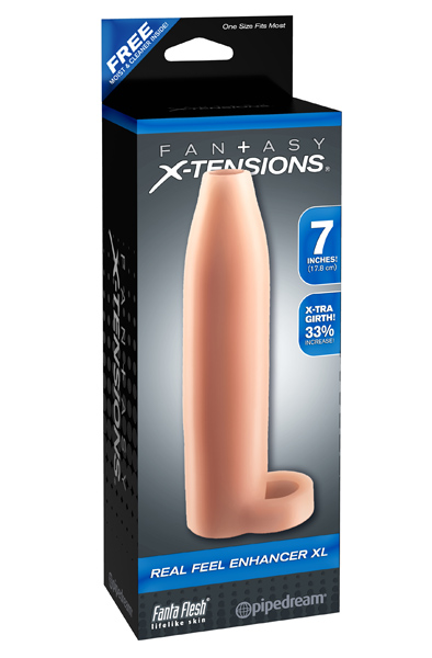 Pipedream Fantasy X-tensions Real Feel Vergrößerer XL - Penisverlängerung/Penishülle 3