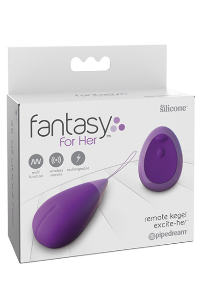 Pipedream Fernbedienung Kegel Excite-Her - Vibrierendes Ei 2