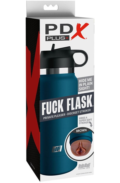 Pipedream Fuck Flask Private Pleaser Braun - Masturbator 5