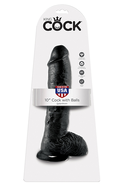 Pipedream King Cock Dildo mit Hoden 25,5 cm - Dildo 3
