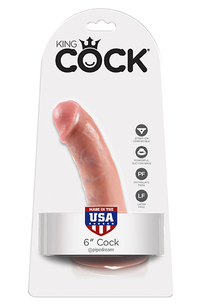 Pipedream King Cock Hautfarben 15 cm - Dildo 3