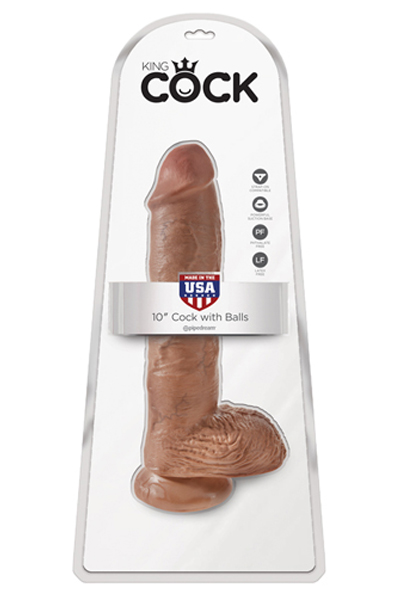 Pipedream King Cock mit Hoden 27 cm - XL Dildo 3
