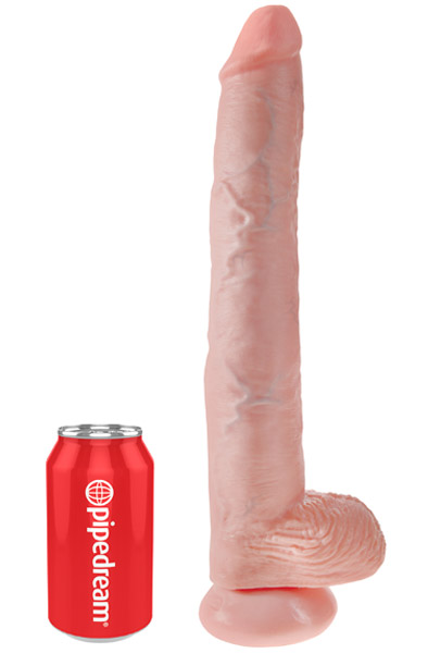 Pipedream King Cock mit Hoden 35 cm - XL Dildo 2