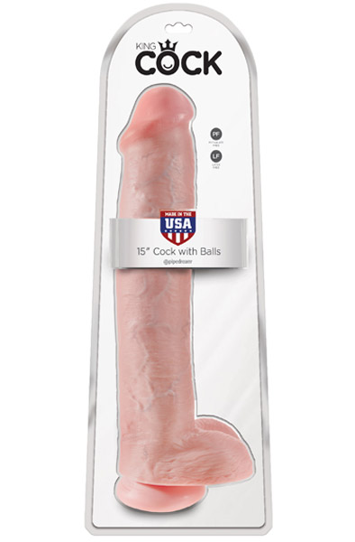 Pipedream King Cock mit Hoden 38 cm - XL Dildo 6