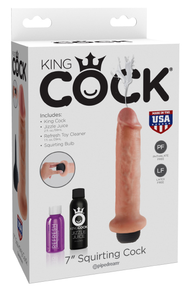 Pipedream King Cock spritzender Dildo 22 cm - Spritzdildo 2