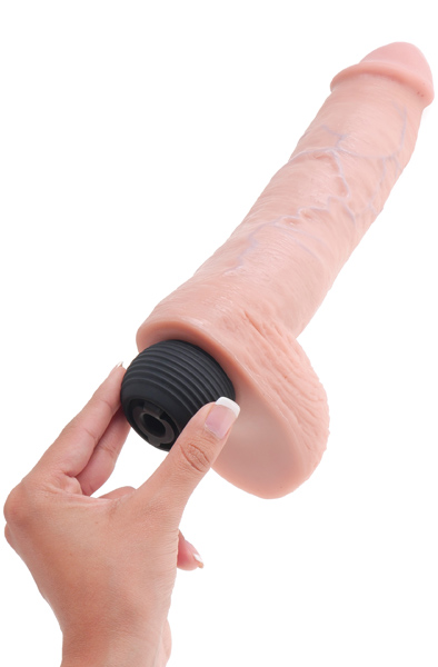 Pipedream King Cock spritzender Dildo mit Hoden 23 cm - Spritzdildo 2