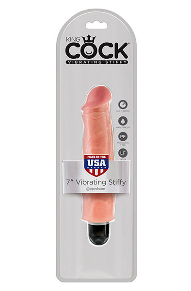 Pipedream King Cock Vibrating Stiffy 21,5 cm - Vibrierender Dildo 3
