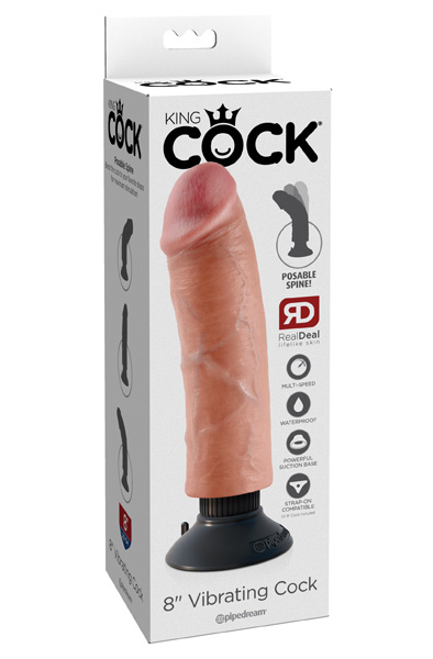 Pipedream King Cock vibrierender Dildo 25 cm - Vibrierender Dildo 2