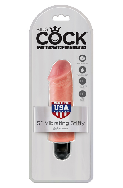 Pipedream King Cock Vibrierender Stiffy 13 cm - Vibrierender Dildo 2