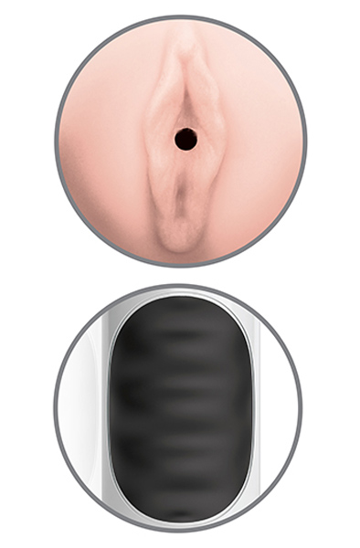 Pipedream Mega Grip Vibrations-Masturbator Pussy - Vibrations-Masturbator 2
