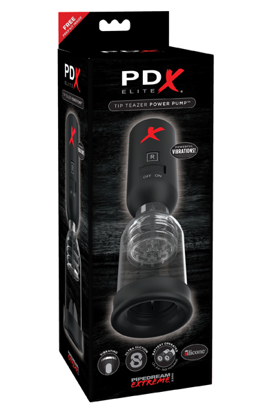 Pipedream PDX Elite Tip Teazer Powerpumpe - Masturbator 3
