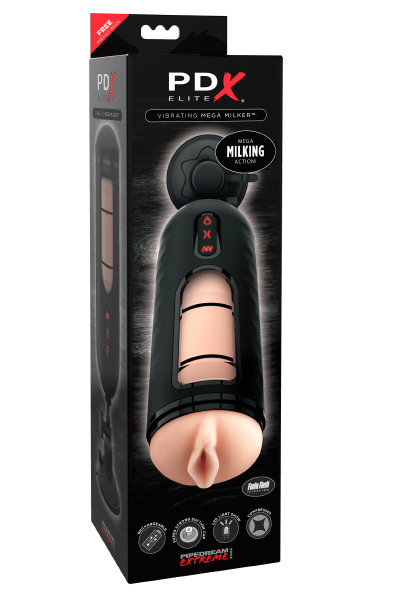 Pipedream PDX Elite Vibrating Mega Milker - Vibrations-Masturbator 4