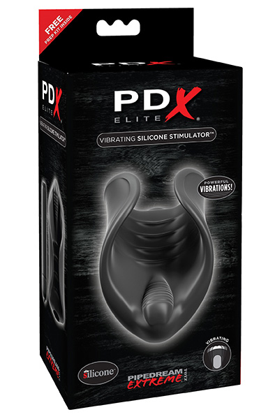 Pipedream PDX Elite vibrierender Silikonstimulator - Masturbator 2