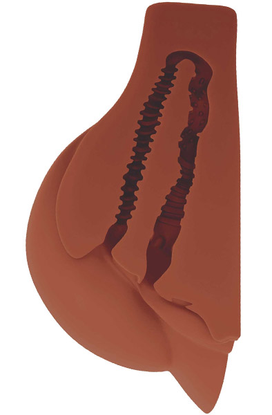 Pipedream Perfekter Po XL Masturbator Braun 6,5kg - Sexpuppe 2