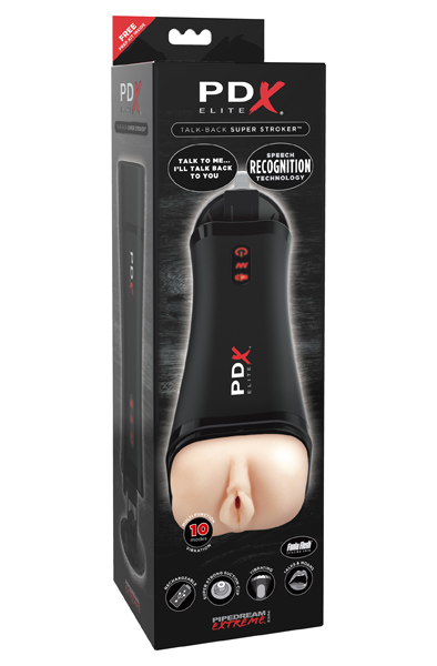 Pipedream Sprechender Super Stroker - Masturbator mit Sprachfunktion 3