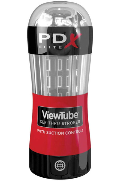 Pipedream Viewtube Durchsichtiger Masturbator - Stroker 1