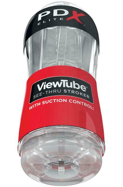 Pipedream Viewtube Durchsichtiger Masturbator - Stroker 2