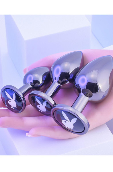 Playboy Pleasure 3-in-1 Analplug-Set - Analplug Set 2