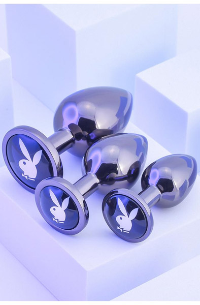 Playboy Pleasure 3-in-1 Analplug-Set - Analplug Set 3