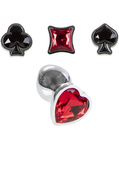 Playing Cards Buttplug-Set - Analplug 2