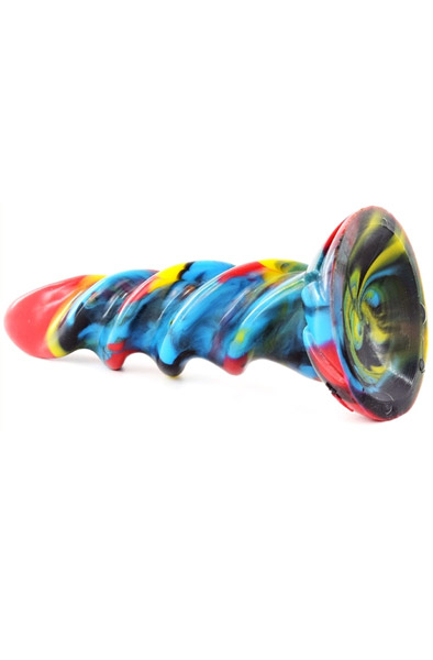 Plug Gimlix Multicolor 23 cm - Drachen-Dildo 2