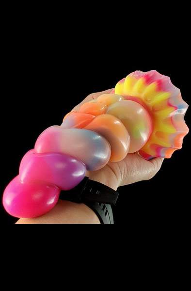 Plug Skarix Leuchtet im Dunkeln 17 cm - Drachen-Dildo 4