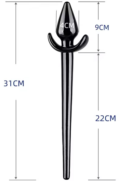 Plug Tail ZooTail Schwarz 31 cm - Analplug in Tierform 3