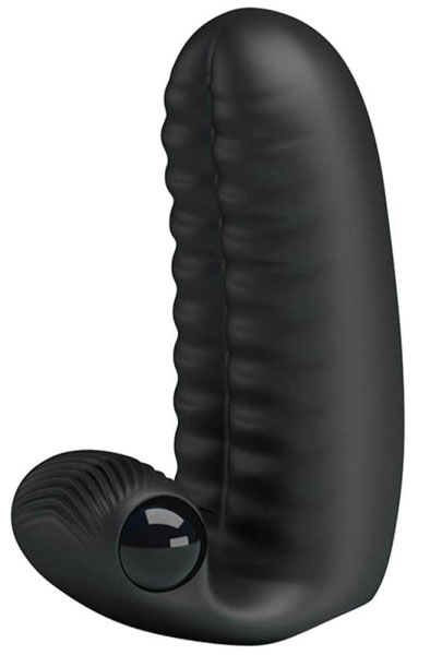 Pretty Love Abbott Schwarz - Finger-Vibrator 1