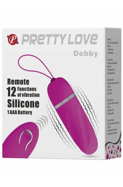 Pretty Love Debby - Vibrierendes Ei 2