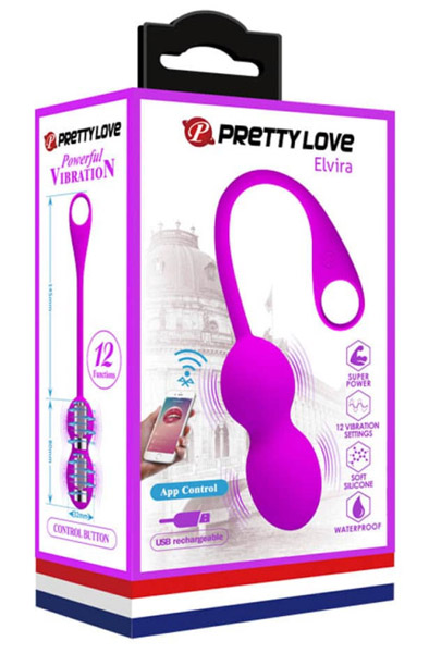 Pretty Love Elvira Lila - App-gesteuerte Vibratoren 2
