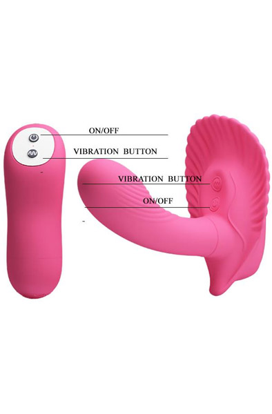 Pretty Love Kontaktloser Stimulator Pink - G-Punkt-Vibrator 2