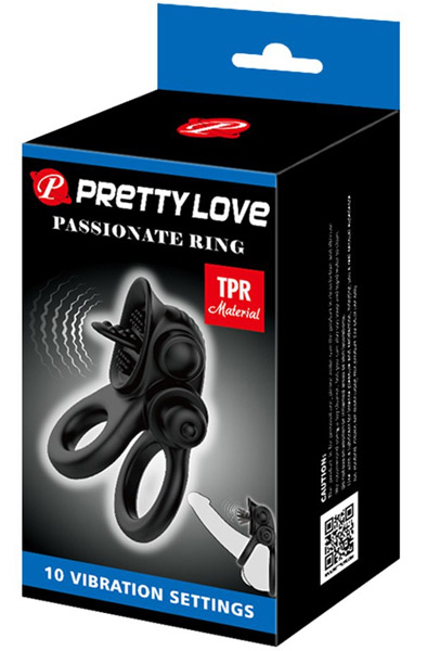 Pretty Love Leidenschaftlicher Ring Vibrations-Penisring - Vibrierender Penisring 4
