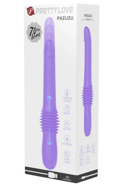Pretty Love Pazuzu Stoßvibrator Lila - G-Punkt-Vibrator 4
