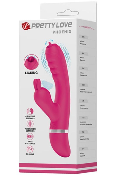 Pretty Love Phoenix Licking Rabbit - Rabbit-Vibrator 2