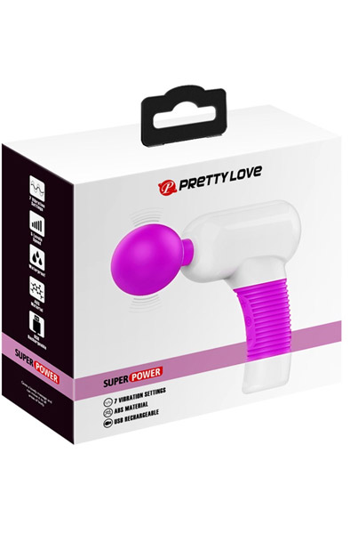 Pretty Love Super Power Pistole - Zauberstab/Massagestab 4