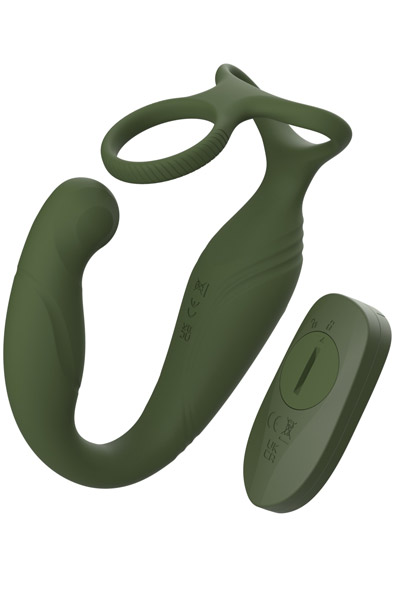 Prostata Massager mit Fernbedienung - Prostatavibrator mit Penisring 2