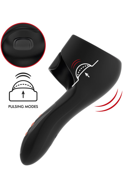 Pulsar Wand mit Vibrations- & Pulsationsmodi - Masturbator 1