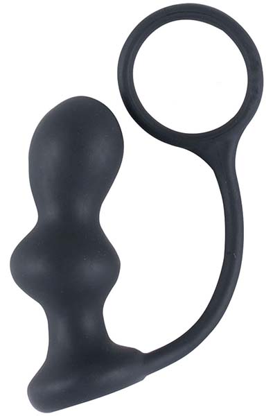 Pure Analvergnügen & Leistungsring - Analplug mit Zugring 1