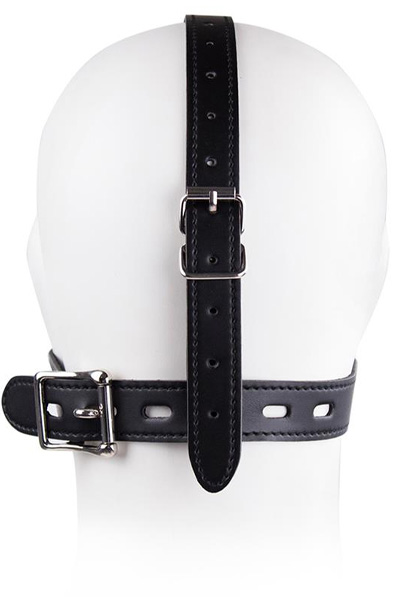 Pure Gesichtsgurt Knebel mit Toilettendeckel verstellbar - Knebel mit Geschirr 6