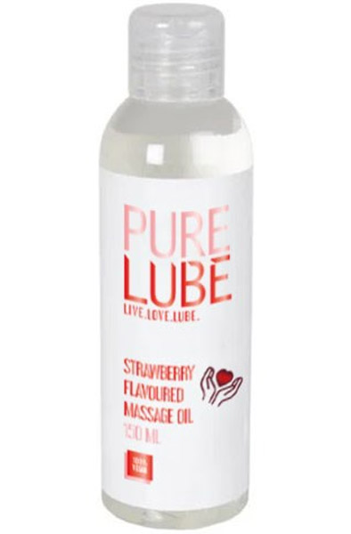 Pure Gleit- und Massageöl Erdbeere 150 ml - Massageöl Erdbeere 1