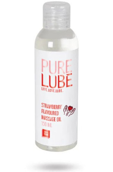 Pure Gleit- und Massageöl Erdbeere 150 ml - Massageöl Erdbeere 2
