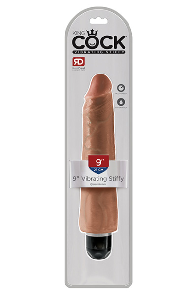 Pure Langer Dildo Schwanz Flex Hautfarben 43 cm - Vibrierender Dildo 2