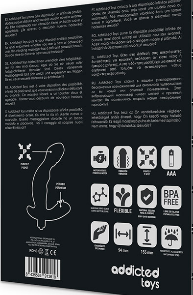 Pure Silikon Stimulierender Perlen P-Punkt Vibrator - Prostata-Vibrator 4