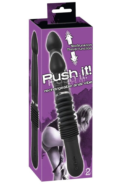Push it! Analvibrator mit Stoßfunktion - Anal-Vibrator 8