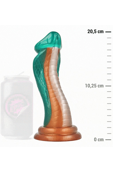 Python Dildo Kobra Grün 20,5 cm - Drachen-Dildo 4